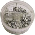 Miniatyrbild 1 av 2: Vogt Verbindungstechnik 625388 Ändhylsa sortiment 0.5 mm², 0.75 mm², 1 mm², 1.5 mm², 2.5 mm² Oisolerad Metall 500 st