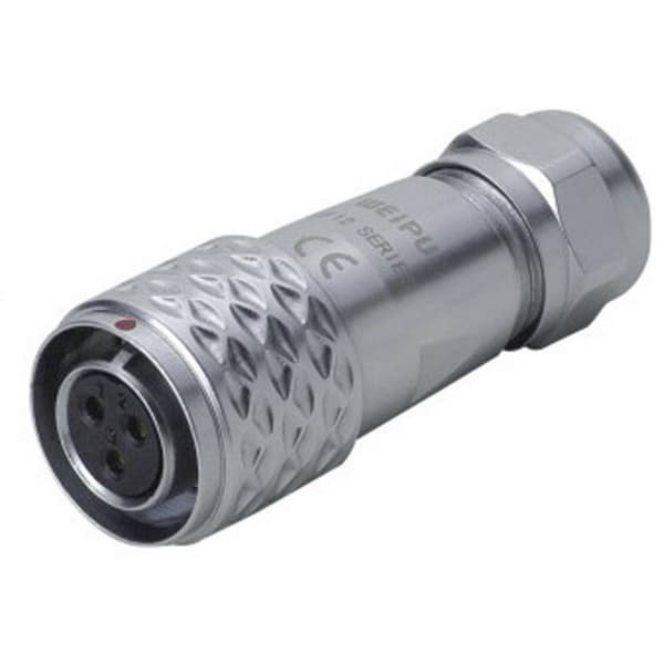 Weipu SF1210/S2 I Rundkontakt Hona rak Totalt antal poler: 2 Serie (rundkontakt): SF12 1 st