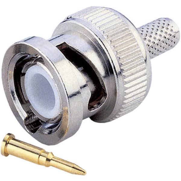 BKL Electronic 0401250 0401250 BNC-kontaktdon Kontakt hane rak 50 Ω 1 st