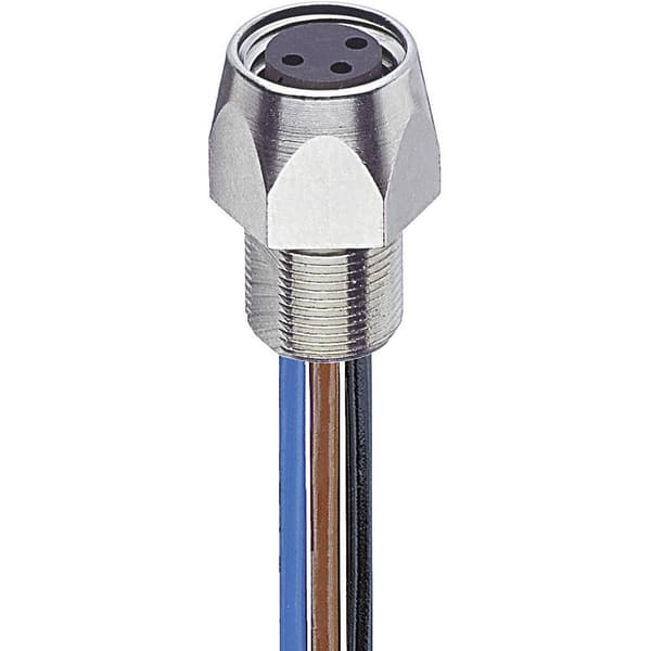 Lumberg Automation 11292-1 Sensor/ställdon-kontakt, konfektionerad M8 Hona inbyggd 0.50 m Antal poler (RJ): 4 1 st
