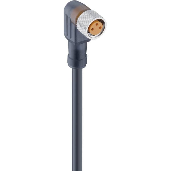 Lumberg Automation 14005-1 Sensor/ställdon-kontakt, konfektionerad M8 Hona vinklad 5.00 m Antal poler (RJ): 3 1 st