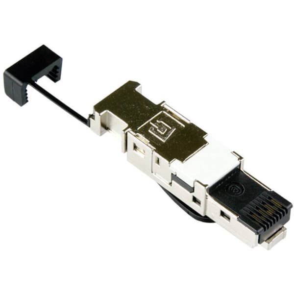 Metz Connect 1401405012-I RJ45 kontaktdon CAT 6A 1401405012-I Kontakt hane rak Poler: 8P8C Antal poler (RJ) 8P8C 1 st