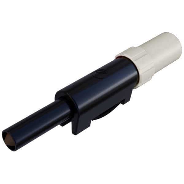 SKS Hirschmann SLS 10 B Laboratorie kontaktdon Kontakt hane rak Stift-Ø: 4 mm Vit 1 st