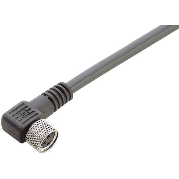 binder 79-3384-52-04 Sensor/ställdon-kontakt, konfektionerad M8 Hona vinklad 2.00 m Antal poler (RJ): 4 1 st