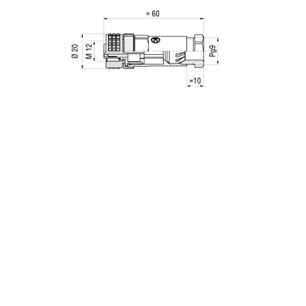 Hirschmann 933 169-100-1 Sensor/ställdon-kontakt, okonfektionerad M12 Hona rak Antal poler (RJ): 4 1 st