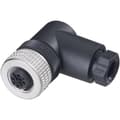Miniatyrbild 1 av 4: Hirschmann 933 174-100-1 Sensor/ställdon-kontakt, okonfektionerad M12 Hona vinklad Antal poler (RJ): 4 1 st