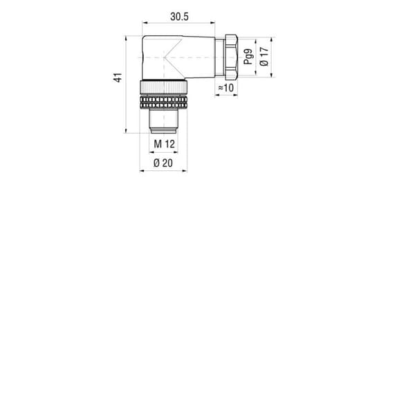 Hirschmann 933 165-100-1 Sensor/ställdon-kontakt, okonfektionerad M12 Kontakt hane vinklad Antal poler (RJ): 4 1 st
