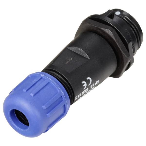 Weipu SP1311 / S 2 I Rundkontakt Hona rak Totalt antal poler: 2 Serie (rundkontakt): SP13 1 st