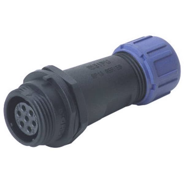Weipu SP1311 / S 2 I Rundkontakt Hona rak Totalt antal poler: 2 Serie (rundkontakt): SP13 1 st
