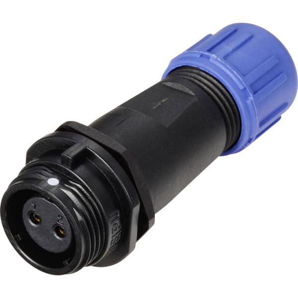 Weipu SP1311 / S 2 I Rundkontakt Hona rak Totalt antal poler: 2 Serie (rundkontakt): SP13 1 st