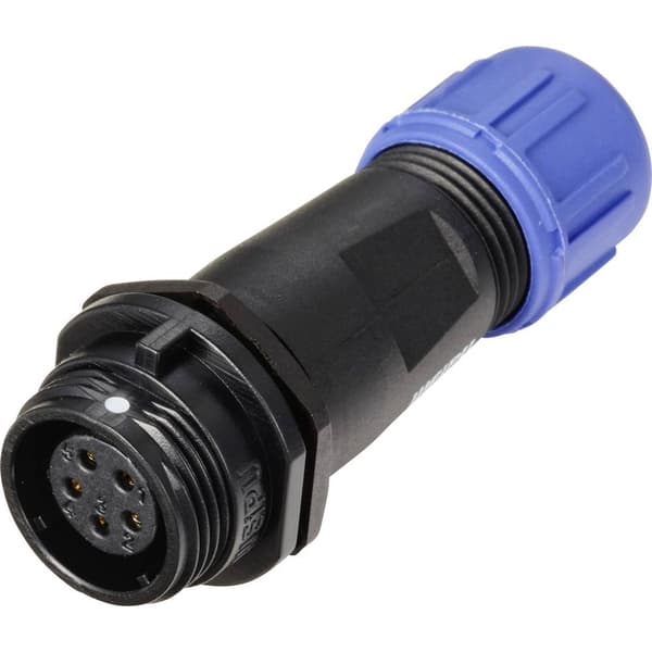 Weipu SP1311 / S 5 I Rundkontakt Hona rak Totalt antal poler: 5 Serie (rundkontakt): SP13 1 st