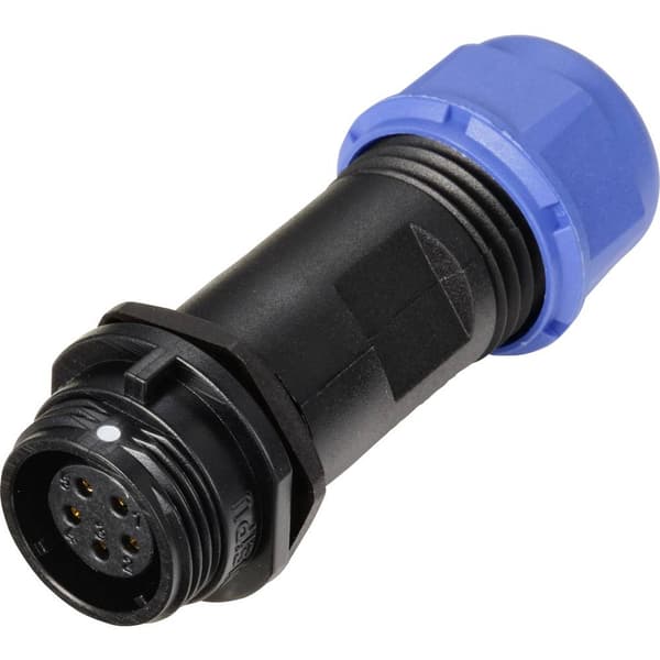 Weipu SP1311 / S 5 II Rundkontakt Hona rak Totalt antal poler: 5 Serie (rundkontakt): SP13 1 st