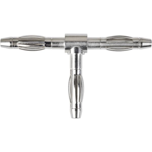 Schützinger TFS 1241 Säkring kontaktdon 4 mm hylsdon, 4 mm hylsdon - 4 mm hylsdon Nickel 1 st