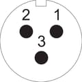 Miniatyrbild 4 av 4: Weipu SP1312 / S 3 Rundkontakt Hona inbyggd Totalt antal poler: 3 Serie (rundkontakt): SP13 1 st