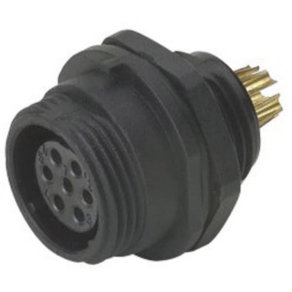 Weipu SP1312 / S 7 Rundkontakt Hona inbyggd Totalt antal poler: 7 Serie (rundkontakt): SP13 1 st