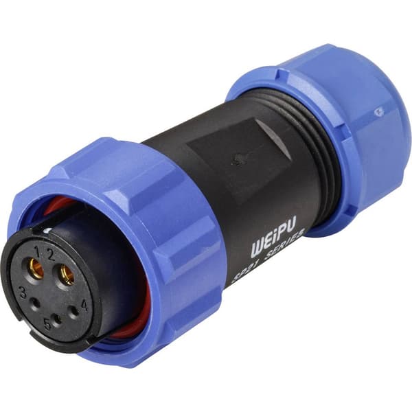 Weipu SP2110 / S 5B II Rundkontakt Hona rak Serie (rundkontakt): SP21 1 st