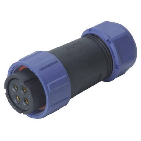 Weipu SP2110 / S 5C II Rundkontakt Hona rak Totalt antal poler: 5 Serie (rundkontakt): SP21 1 st