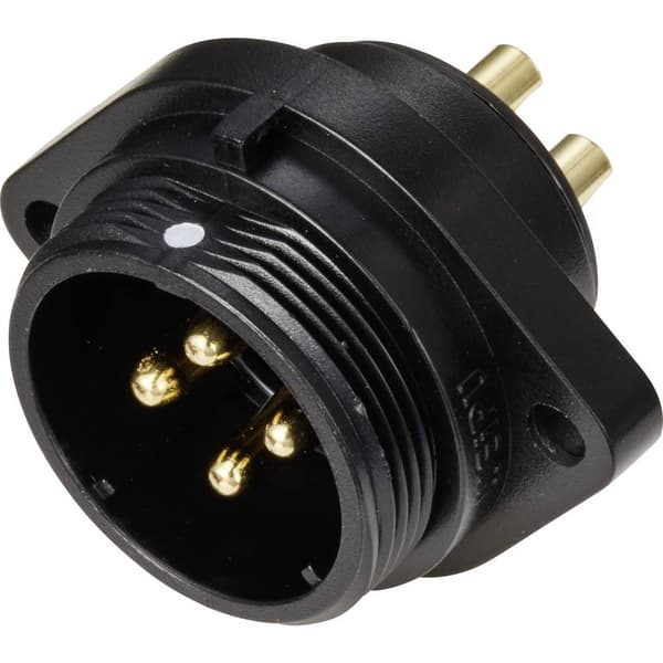 Weipu SP2113 / P 4 Rundkontakt Kontakt hane inbyggd Totalt antal poler: 4 Serie (rundkontakt): SP21 1 st