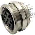 Miniatyrbild 1 av 4: Amphenol T 3303 000 Rundkontakt Hona inbyggd Totalt antal poler: 4 Serie (rundkontakt): C091 1 st