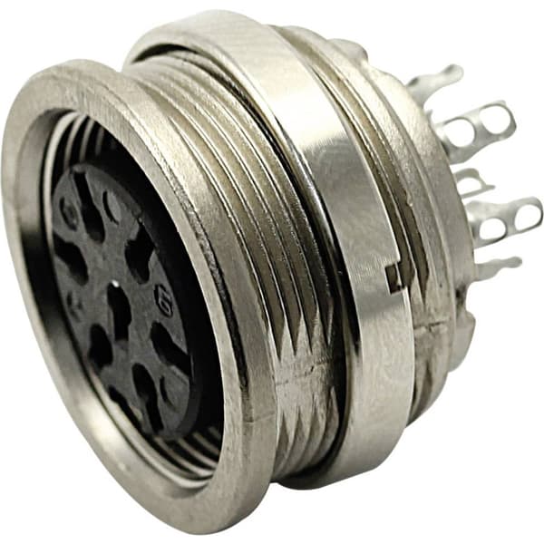 Amphenol T 3303 000 Rundkontakt Hona inbyggd Totalt antal poler: 4 Serie (rundkontakt): C091 1 st