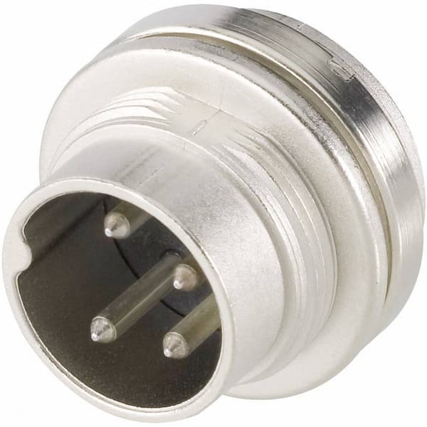 Amphenol T 3477 000 Rundkontakt Kontakt hane inbyggd Totalt antal poler: 7 Serie (rundkontakt): C091 1 st