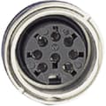 Miniatyrbild 1 av 4: Amphenol C091 31N004 100 2 Rundkontakt Hona inbyggd Totalt antal poler: 4 Serie (rundkontakt): C091 1 st