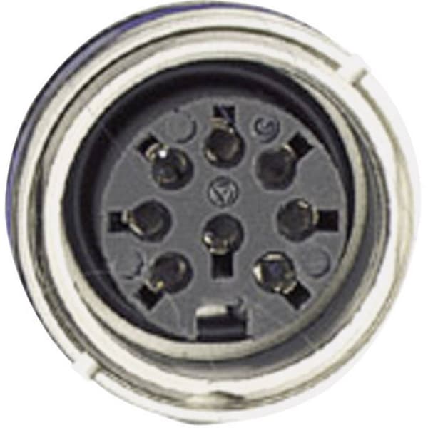 Amphenol C091 31N004 100 2 Rundkontakt Hona inbyggd Totalt antal poler: 4 Serie (rundkontakt): C091 1 st