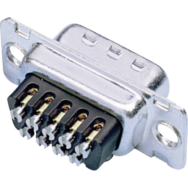 Amphenol 77D E09S ST D-Sub honkontakt 180 ° Antal poler: 9 Skruv 1 st