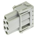 Miniatyrbild 2 av 2: Harting 09140063101 Insats för hylsdon Han® C-Modul 6 + PE Crimp 1 st