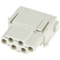 Miniatyrbild 1 av 2: Harting 09140063101 Insats för hylsdon Han® C-Modul 6 + PE Crimp 1 st
