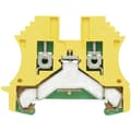 Miniatyrbild 1 av 2: Weidmüller 1717740000-1 Skyddsledare terminal Skruv Gröngul 1 st