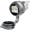 Miniatyrbild 2 av 2: Weidmüller 1018830000-1 Sensor/ställdon-kontaktdon Hona inbyggd Antal poler (RJ): 8P8C 1 st