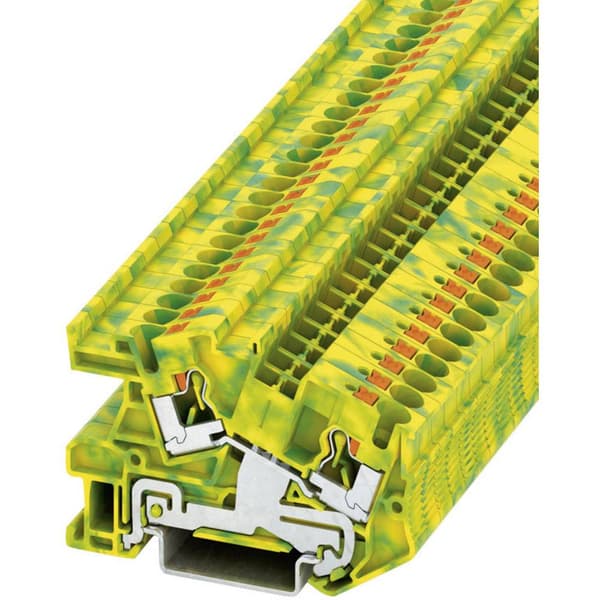 Phoenix Contact 3213964 Installationsskyddsledarklämma 6.2 mm Snabbanslutning Grön, Gul 1 st