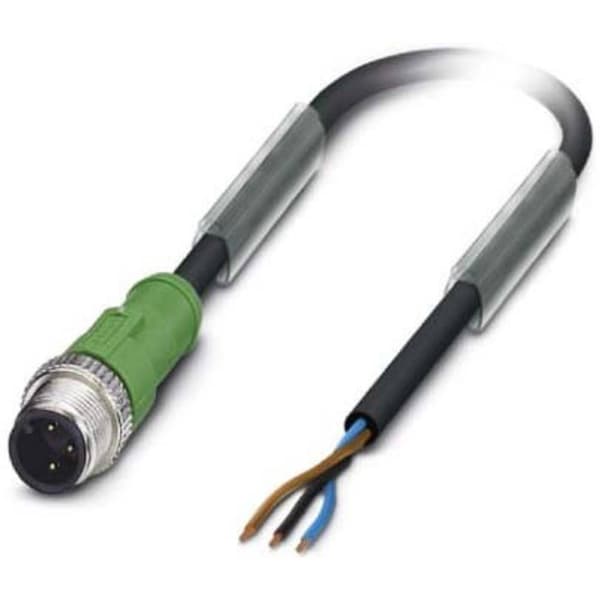 Phoenix Contact 1668014 Sensor/ställdon-kontakt, konfektionerad M12 Kontakt hane rak 1.50 m Antal poler (RJ): 3 1 st