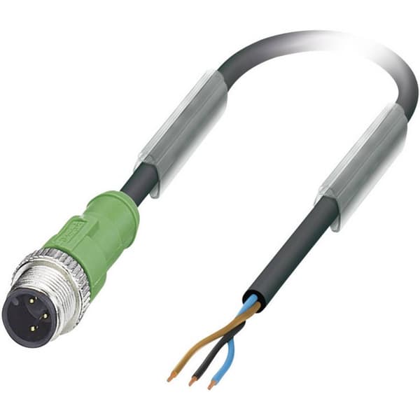 Phoenix Contact 1668014 Sensor/ställdon-kontakt, konfektionerad M12 Kontakt hane rak 1.50 m Antal poler (RJ): 3 1 st