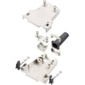Miniatyrbild 3 av 3: encitech 7960-0205-01 7960-0205-01 D-sub hölje Antal poler: 9 Metall 180 ° Silver 1 st
