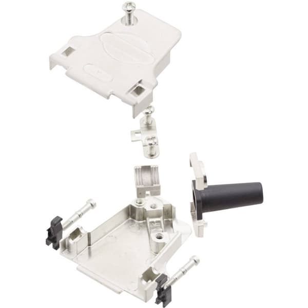 encitech 7960-0206-13 7960-0206-13M D-sub hölje Antal poler: 25 Metall 45 ° Silver 1 st