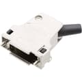 Miniatyrbild 1 av 3: encitech 7960-0206-13 7960-0206-13M D-sub hölje Antal poler: 25 Metall 45 ° Silver 1 st