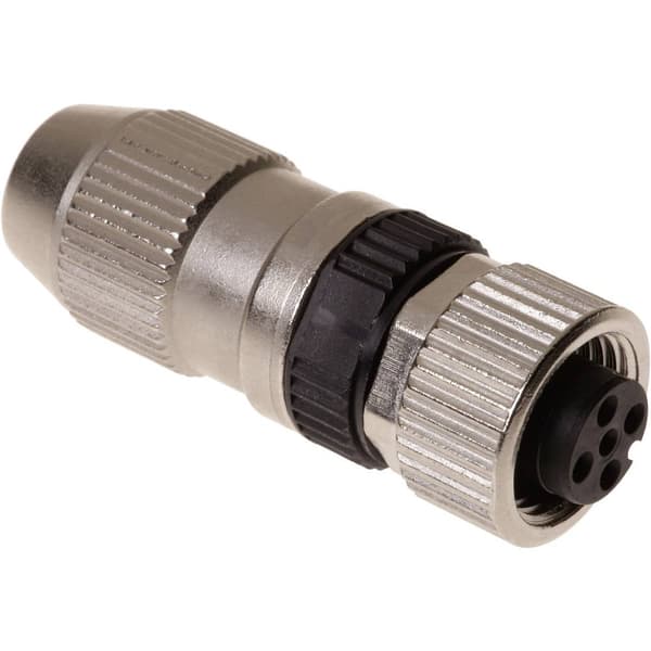 Harting 21031112405 Sensor/ställdon-kontakt, okonfektionerad M12 Hona rak Antal poler (RJ): 4 1 st