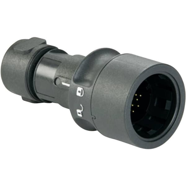 Bulgin PXP6010/03S/ST Rundkontakt Koppling rak Totalt antal poler: 3 Serie (rundkontakt): PXP 1 st