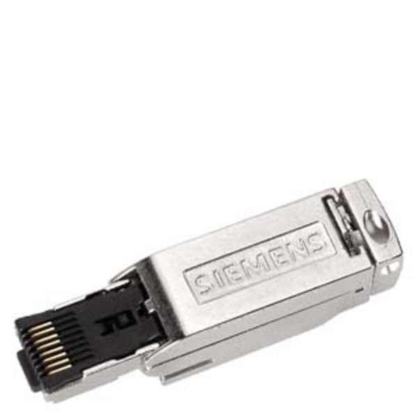 Siemens 6GK1901-1BB11-2AE0 IE FC RJ45 Plug 180 4x2, RJ45 kontaktdon med FC anslutningsteknik 6GK19011BB112AE0 Antal pol