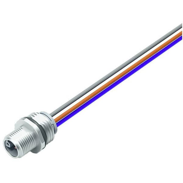 binder 09 0641 700 05 Sensor/ställdon-kontakt, konfektionerad M12 Kontakt hane inbyggd vertikal 1 st