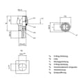 Miniatyrbild 1 av 4: Lutronic 1223 Sensor/ställdon-kontaktdon M8 Hona inbyggd 0.50 m Antal poler (RJ): 4 1 st