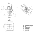 Miniatyrbild 1 av 4: Lutronic 1239 Sensor/ställdon-kontaktdon M12 Kontakt hane inbyggd 0.50 m Antal poler (RJ): 8 1 st