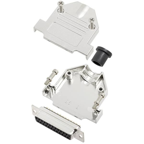 TRU COMPONENTS TCDTNT25MDMSK 7708516 D-Sub honkontakt set 180 ° Antal poler: 25 Lödhona 1 st