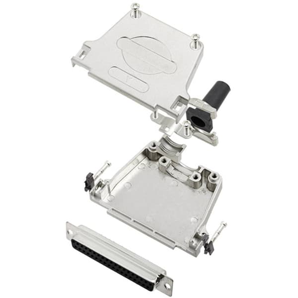 TRU COMPONENTS TCDTZF37DMSK 7708556 D-Sub honkontakt set 180 ° Antal poler: 37 Lödhona 1 st