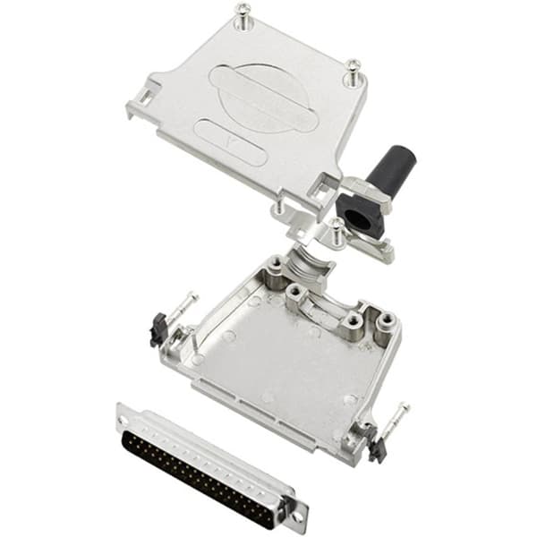 TRU COMPONENTS TCDTZF37DMPK 7709224 D-Sub stiftlist set 180 ° Antal poler: 37 Lödhona 1 st