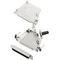 Miniatyrbild 1 av 2: TRU COMPONENTS TCD45ZF37DMSK 7709388 D-Sub honkontakt set 45 ° Antal poler: 37 Lödhona 1 st