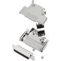 Miniatyrbild 1 av 2: TRU COMPONENTS TCD45PKM25DMSK 7709852 D-Sub honkontakt set 45 ° Antal poler: 25 Lödhona 1 st