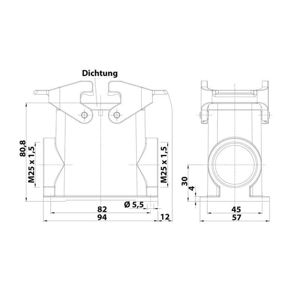 Hylskontakthus 19300100271 Harting 1 st